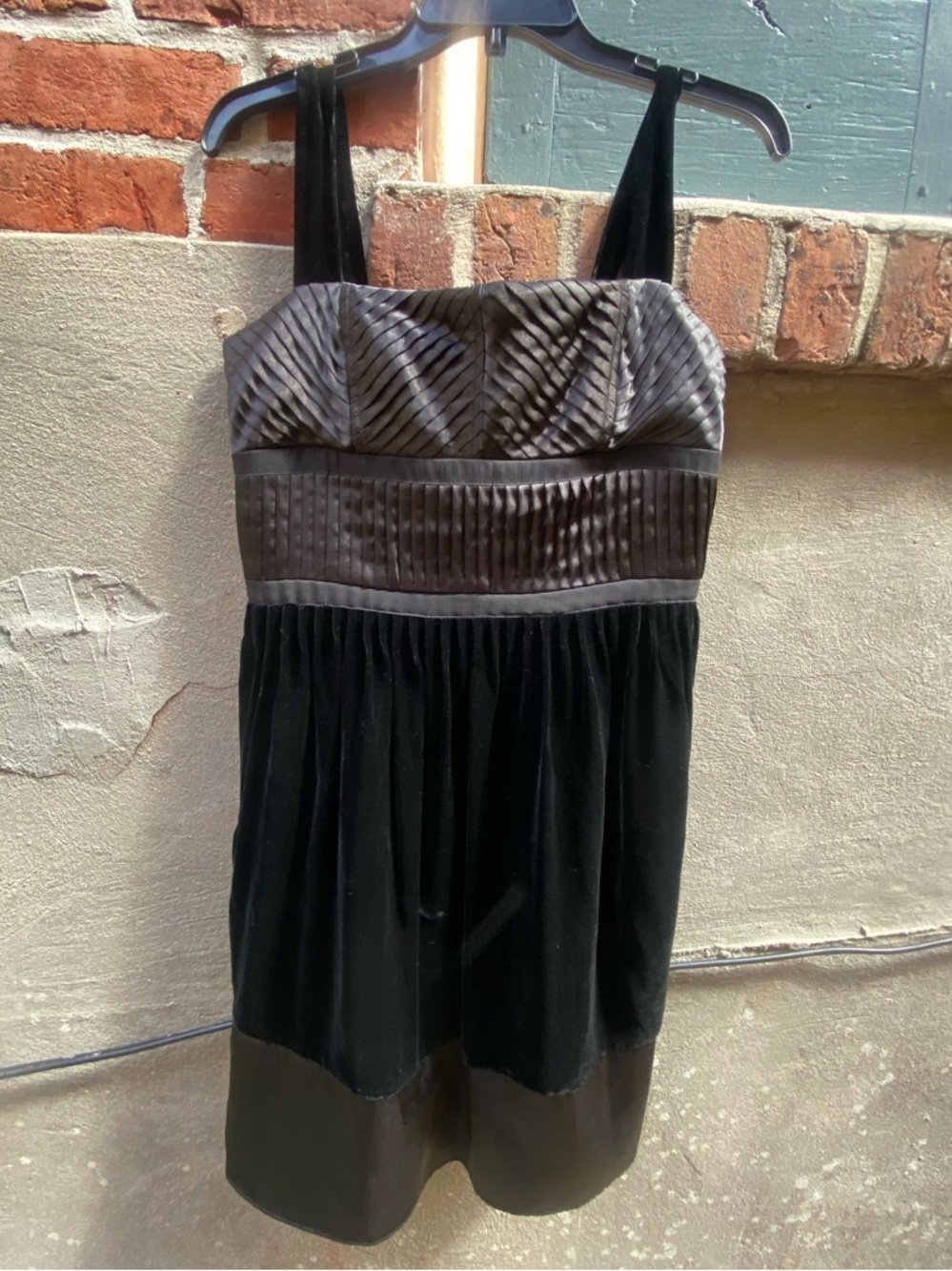 To the Max Black Evening Dress with Satin Trim